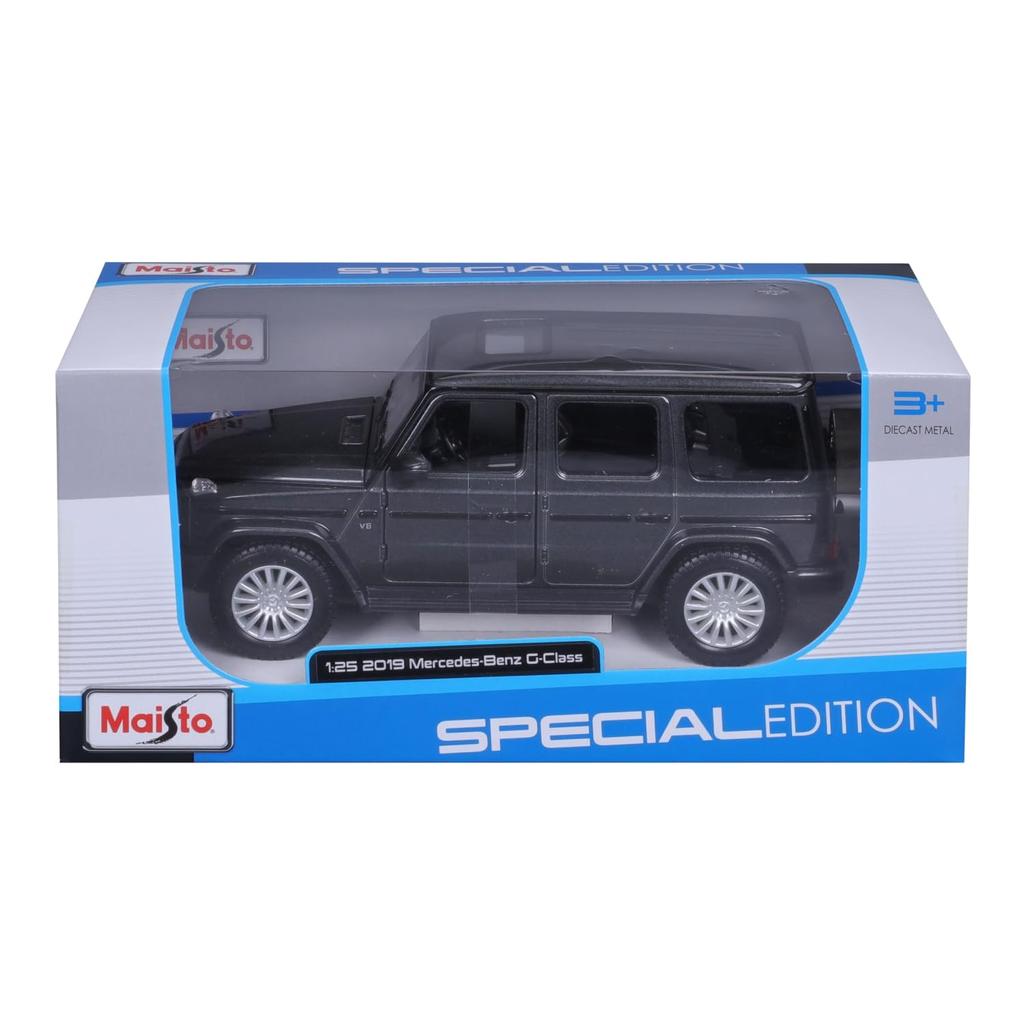 Maisto 1/25 Scale Mercedes-Benz G-Class 2019 Gray / Diecast Model Car, Finished Model, 31531 GY