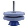 Double-layer Mower Edge Sharpener Brown Corundum Grinding Wheel New Edge Whetstone  Rotary Tiller