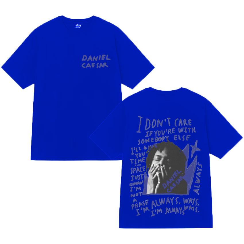 Daniel Caesar Never Enough Always Graphic Tshirt Mens Women Clothing Hip Hop Fashion Casual Short Sleeve Tshirts Cotton Tshirt
