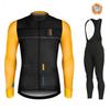 Warm 2024 Winter Thermal Fleece Cycling Men's Jersey Suit Outdoor Riding Bike MTB Clothing Bib Pants Set Spain Maillot Ciclismo