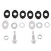 Car Vehicle Windshield Spray Nozzle Single Hole Aluminum - Silver, as described