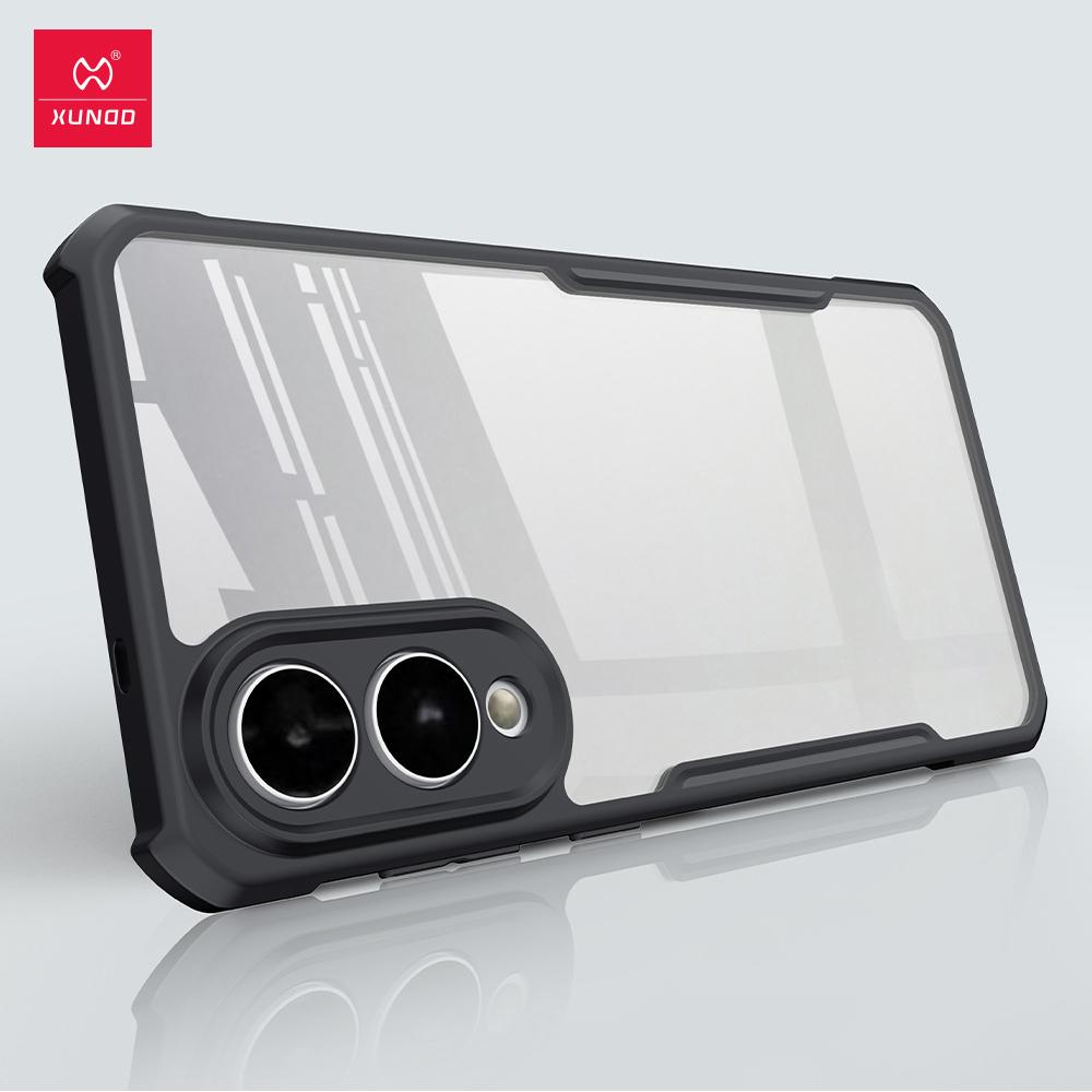 XUNDD For Samsung Galaxy S25 Edge Case Transparent Phone Cover Airbag Shockproof Bumper Protective Cases Luxury Casing