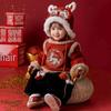 2026 New Year Hanfu Boys Festive Tang Suit - Winter Solstice First Birthday Formal Wear Set