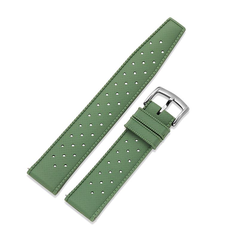 Classics Tropical Silicone Strap 20mm 22mm Watch Band for Seiko for Oris Watch Replacement Watch Bracelet Men Lady Wrist Belt