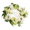 40cm Background Decor Hydrangea Wreath Artificial Front Door Hello