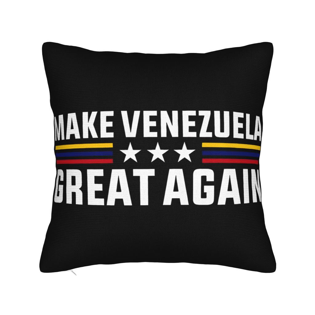 New Style Home Make-Venezuela-Great-Again Decorations Pillowcase Accessories Pillow Cover Square Multiple Sizes
