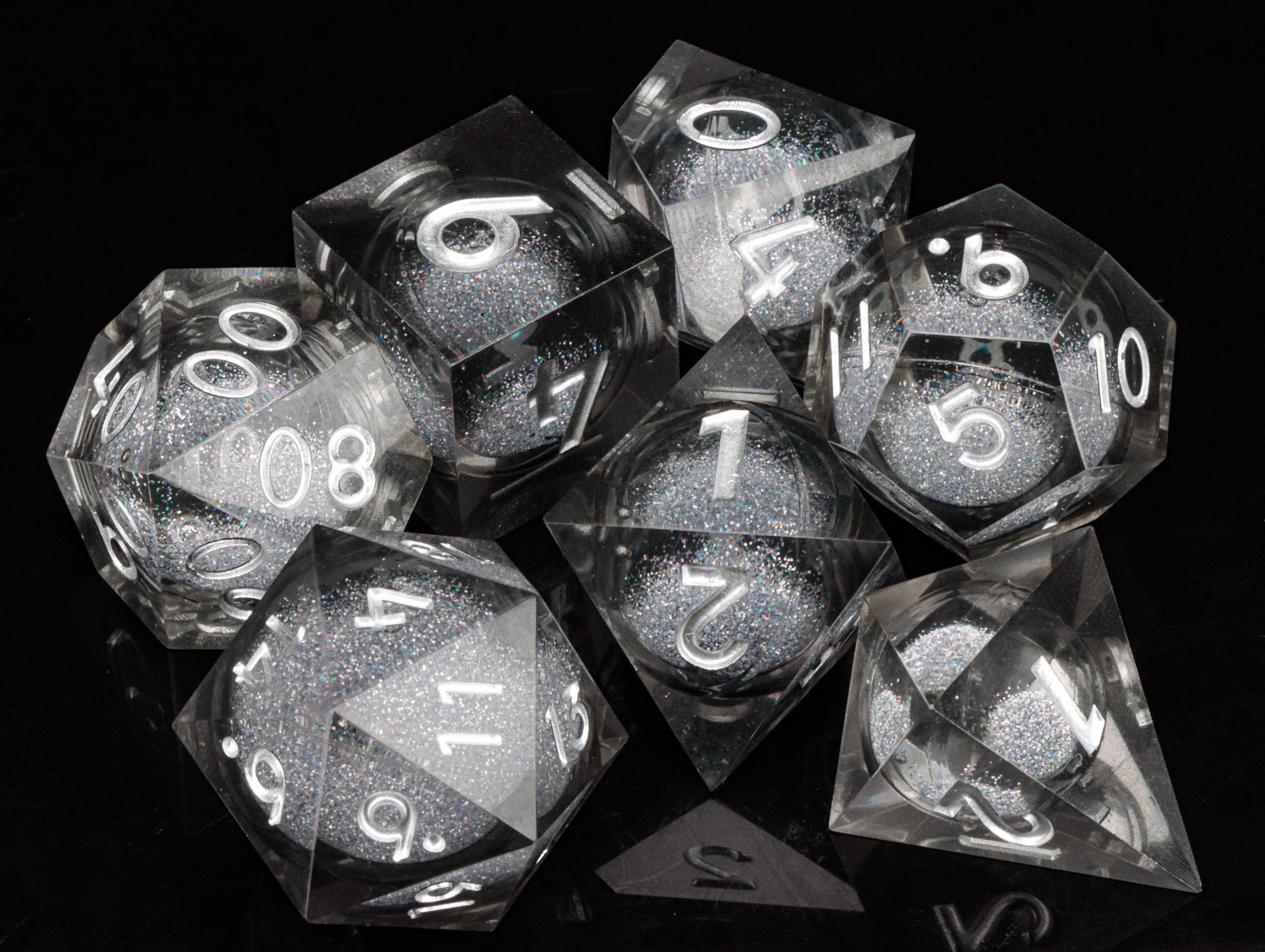 

D&D Liquid Flow Core Dice & Liquid Activity Eye & Ring Sharp Edge D and D Dungeon and Dragon Pathfinder Рольові ігри Dice