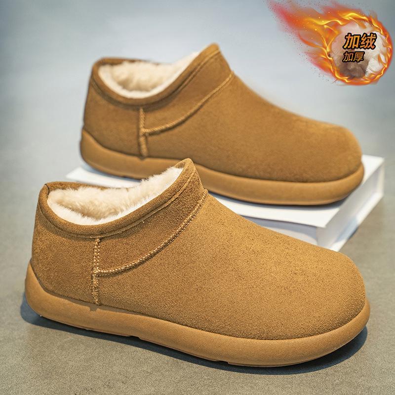 Cotton shoes winter new lazy casual indoor warm piled thickened potato snow boots