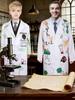 Children's Mad Scientist Halloween Costume - White Coat Role-Playing Set