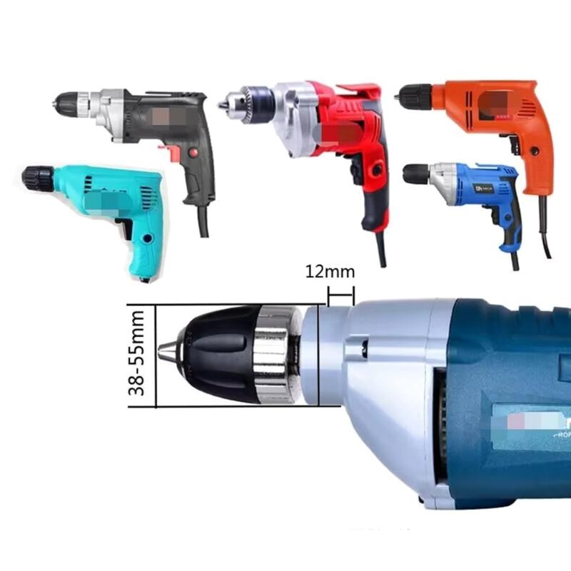 Square Hole Drill Bit Adapter for Woodworking, Easy Installation and Disassembly, Mortising Attachment for Drill Press