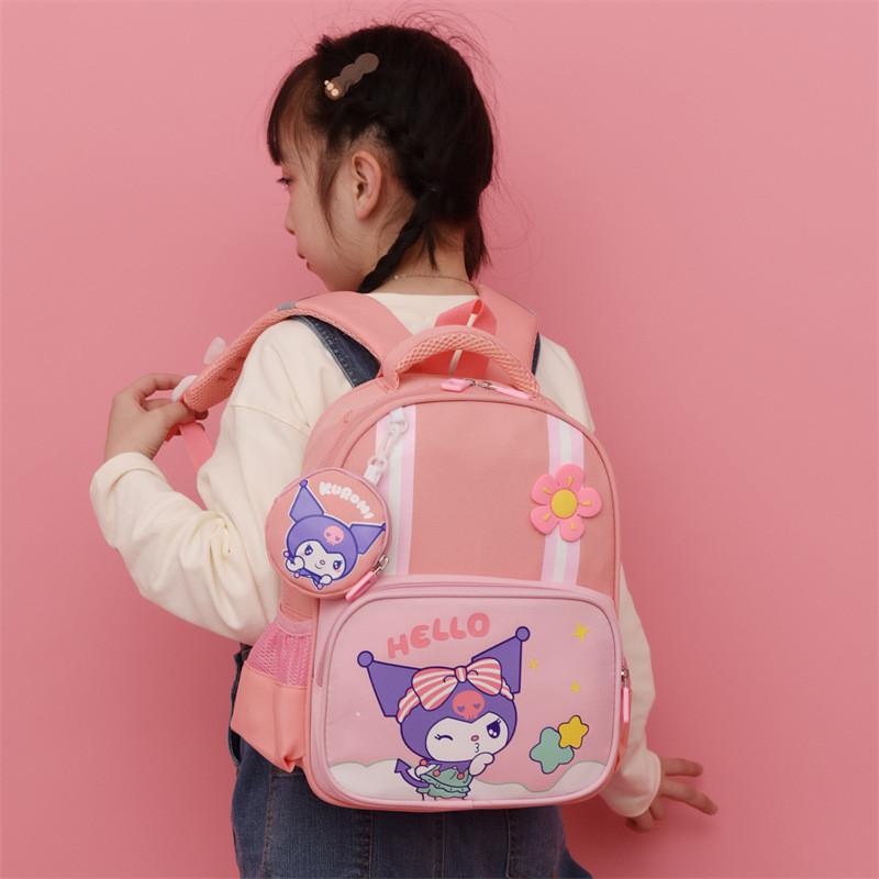 Cute Dinosaur Pattern Backpack For Children Breathable Oxford Cloth Bag For Kindergarten