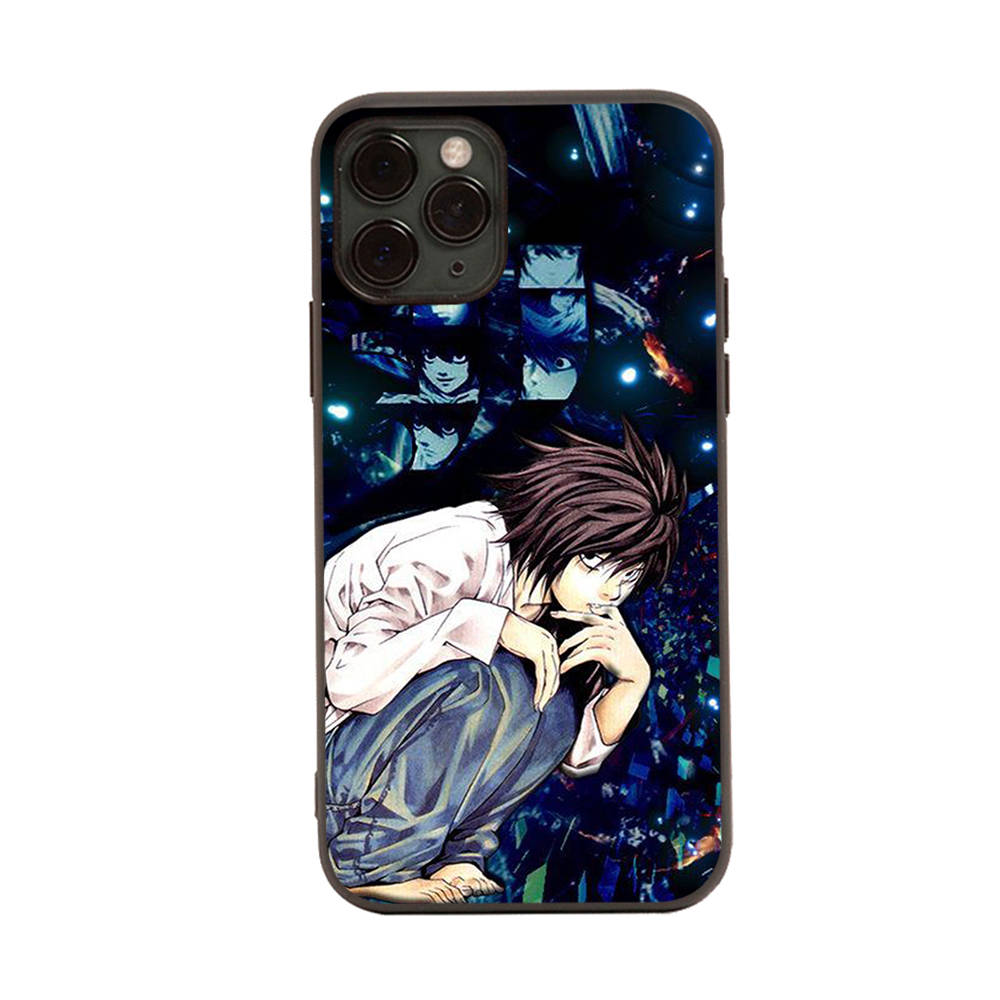 

Чехол для Xiaomi Poco X6 X4 M5 M6 F5 F6 C65 C55 C50 C51 C40 Redmi Note 7 8 14C A3X 13C 12C 11 10A 9C Pro Black Sofe Cover WI87 Death Note Anime Xiaomi Poco C65 4G