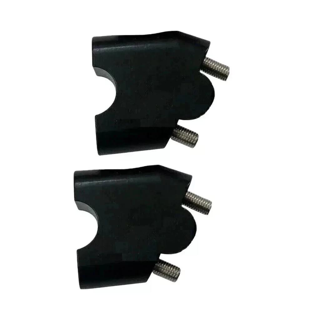 Handle Bar Riser Angled Mount Clamp Set For Royal Enfield Interceptor 650 @Vi