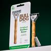 BULLDOG Original Bamboo 5-Blade Razor (1 Handle + 2 Blades)