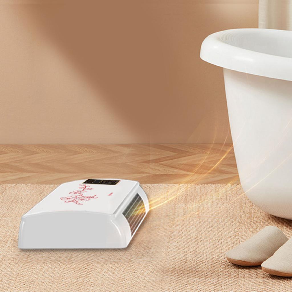 Klimaanlage mit Fernbedienung Wandklimaanlage Geräuscharm Heizlüfter mit Touch-Display Fernbedienung Kleiderbügel