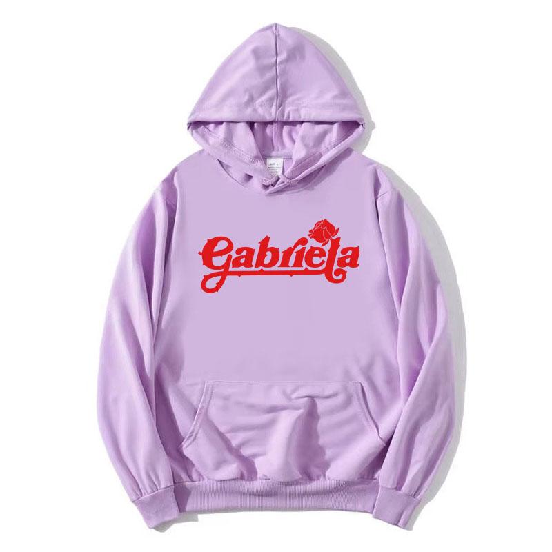 KATSEYE Gabriela Young Miko Remix Hettegensere Kawaii Tegneserie Katt Grafikk Sweatshirts Langermet Hettegensere Casual Dame Hettegenser