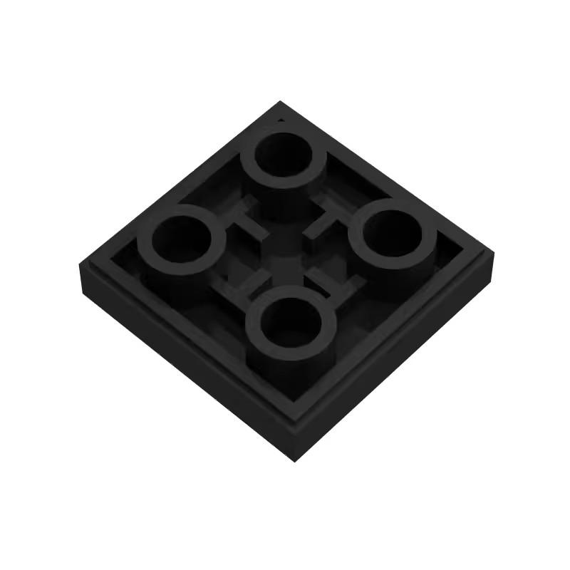 100pcs MOC Compatible Assembles Particles 11203 Tile Modified 2 x 2 Inverted Building Blocks Parts DIY Enlighten Block Bricks