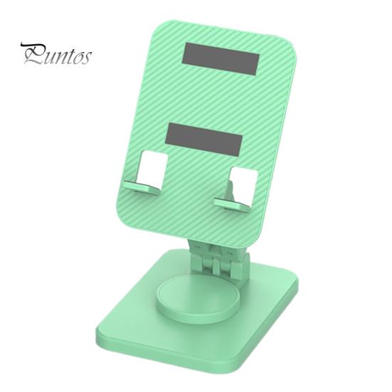 

Держатель для мобильного телефона, вращение на 360 градусов, регулируемая высота, ударопрочный, устойчивый к тряске держатель для телефона для дома зелёный