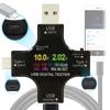 Type-C USB Tester Type-C PD DC Digital Voltmeter Color Digital Display Voltage Current Meter Ammeter Detector Charger Indicator