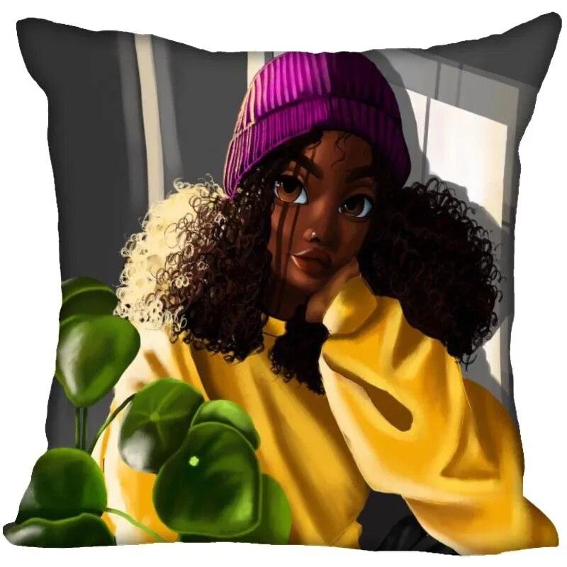 Home Sofa Office Cushion Pillowcase Wholesale New African Cartoon Women's Geometric