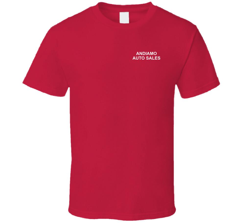 Andiamo Auto Sales Tires Tv Series Fan T Shirt
