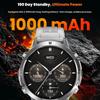 2025 NOWY 1000MAH Super Wytrzymały Sportowy Smartwatch Męski Ekran HD 1,73 cala Tracker GPS Kompas Połączenie Bluetooth Wodoodporny Smartwatch