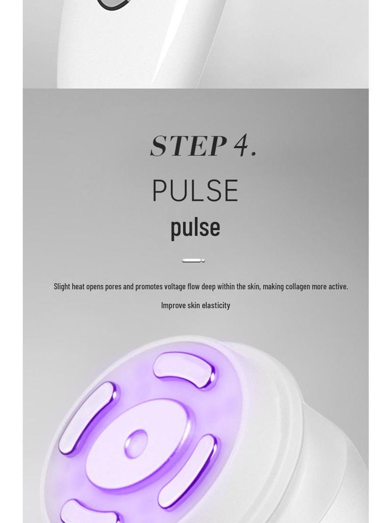 Fourth-Gen Rechargeable HIFU Mini 4-in-1 Ultrasonic Beauty Device for Lifting, Firming, and Iontophoresis At Home