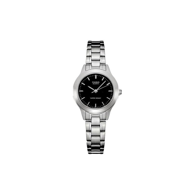 

Casio CASIOSTANDARD series fashion business retro literary versatile classic pointer black plate waterproof quartz movement stainless LTP-1128A-1ARDF чорний