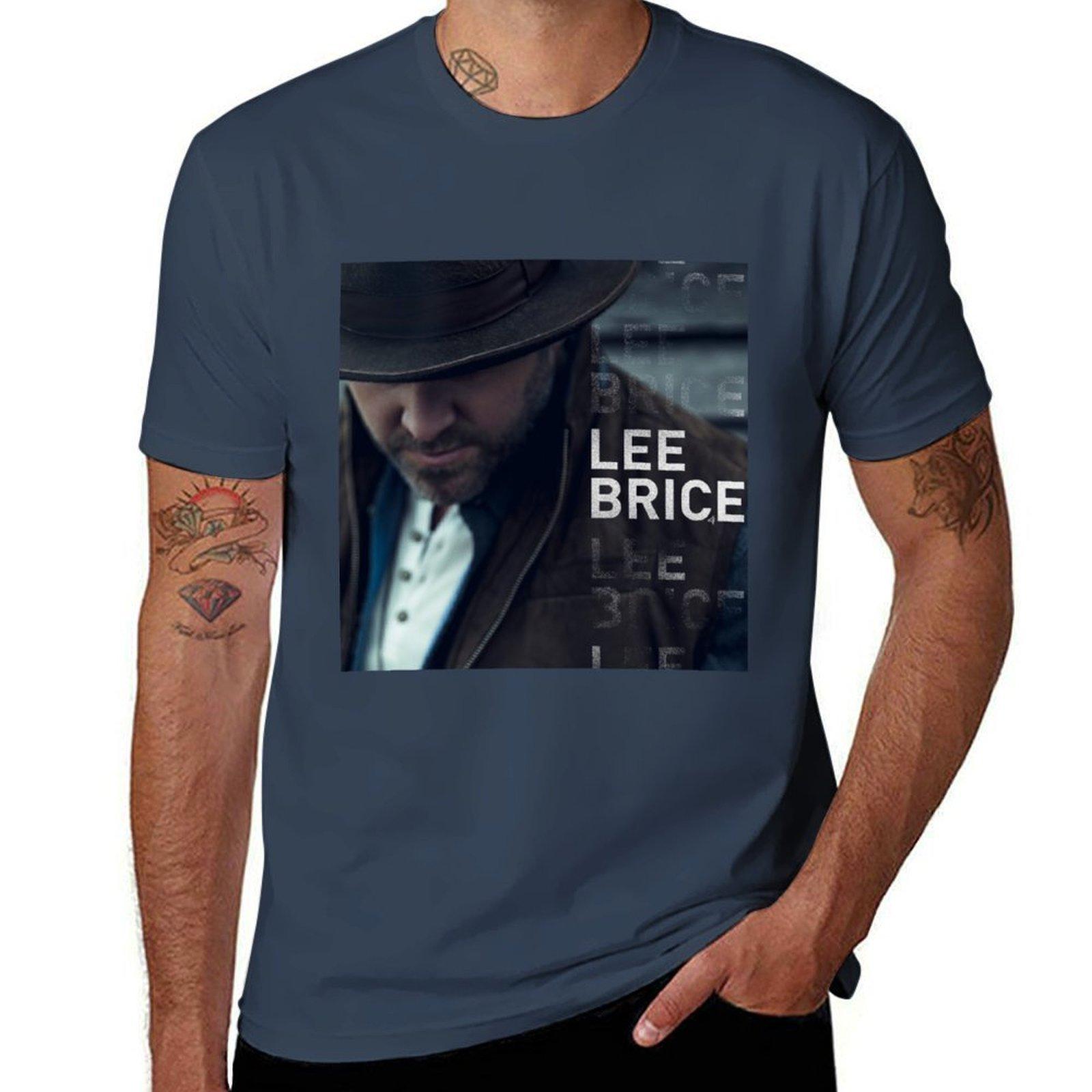 Lee Brice 2 Tshirt Stain Resistant Casual Tee S