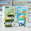 Mini Department Store Street View Building Blocks Educational Kids Toys Micro Bricks Shopping Blocks Gifts Items