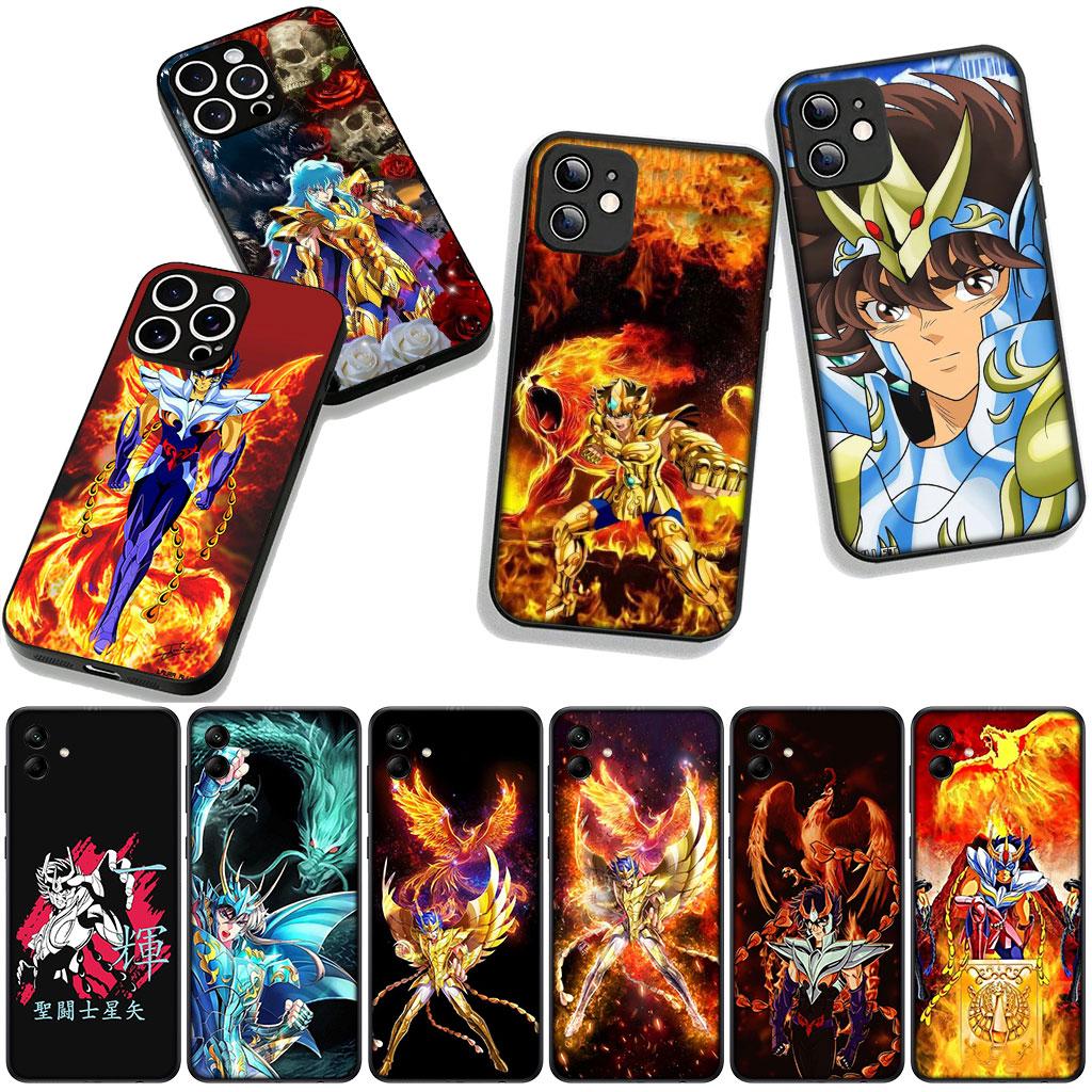 Cover for Samsung Galaxy S25 S24 S22 S23 FE Ultra Plus A56 A05 A06 A15 A16 A55 S7 Edge Phone Case Saints Cartoon Seiyas