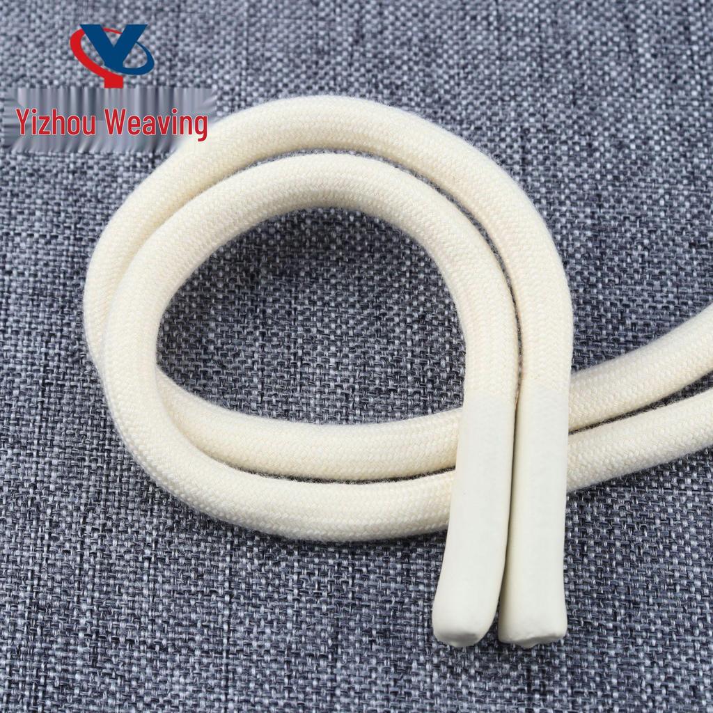 20-Color 8MM Resin Tip Drawstring for Hoodies & Sports Pants - Polyester Cotton Blend