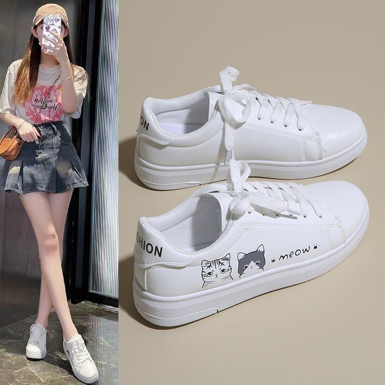 22 spring, summer, autumn and winter new board shoes student shoes low-top round head belt