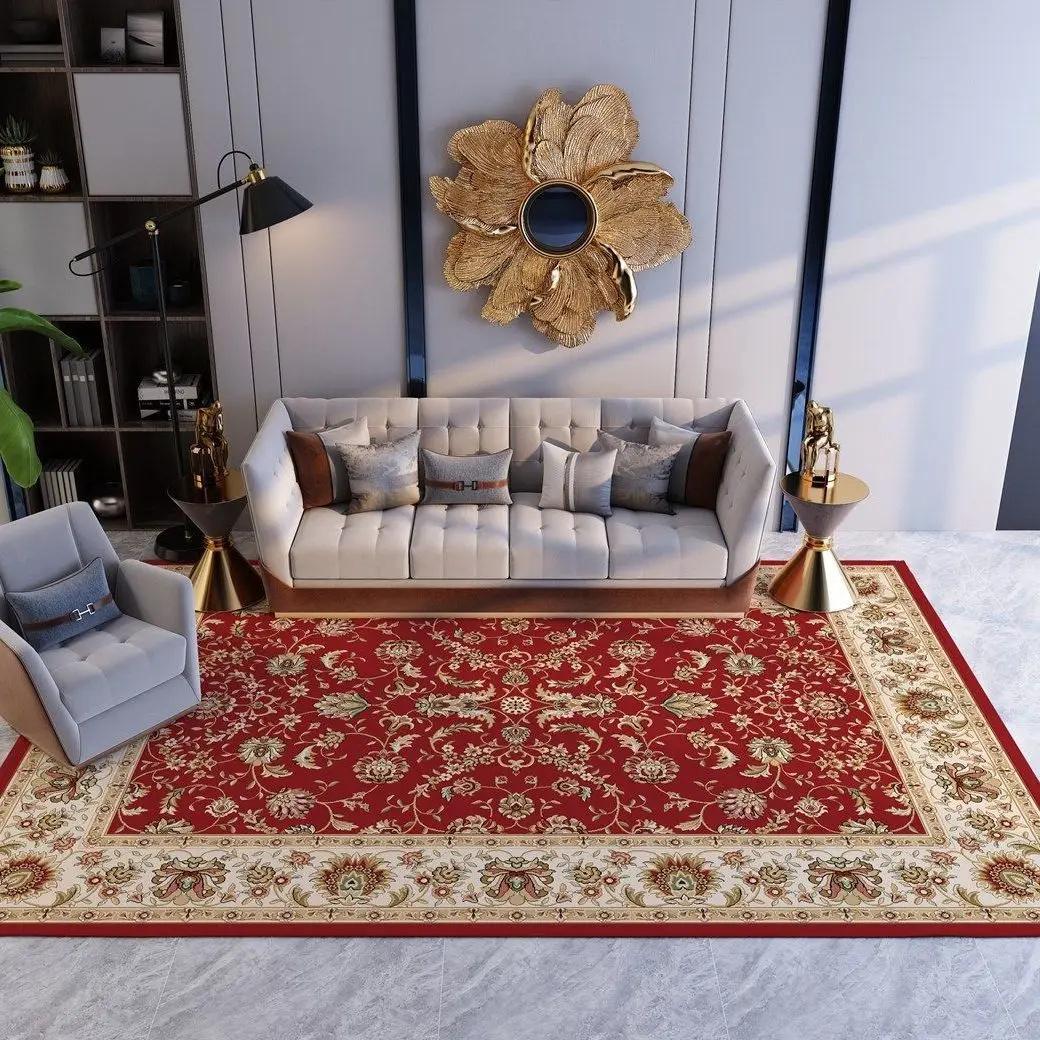 Tapetes Étnicos Retrô para Sala de Estar Tapetes de Área Grande Decoração de Casa Corredor Tapete Boho Marroquino Quarto ao Lado Tapete de Chão Luxo 40X60cm-16x24in gray
