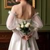 Delicate Sheer Bride Gloves With Open Finger Design Wedding Arm Sleeves For Bridal Accessories And Formal Occasion