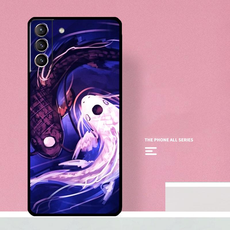 Koi Fish Carp Phone Case For Samsung Galaxy S25 S26 Ultra S20 S21 S22 S23 S24 Plus S10 S25 FE Cover Coque