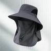 Sommer-Sonnenschutz-Angelkappe Sommer-Sonnenschutz-Schirm Outdoor-Freizeit-Gesichtsbedeckung Mückendichte Bergsteiger-Angelkappe