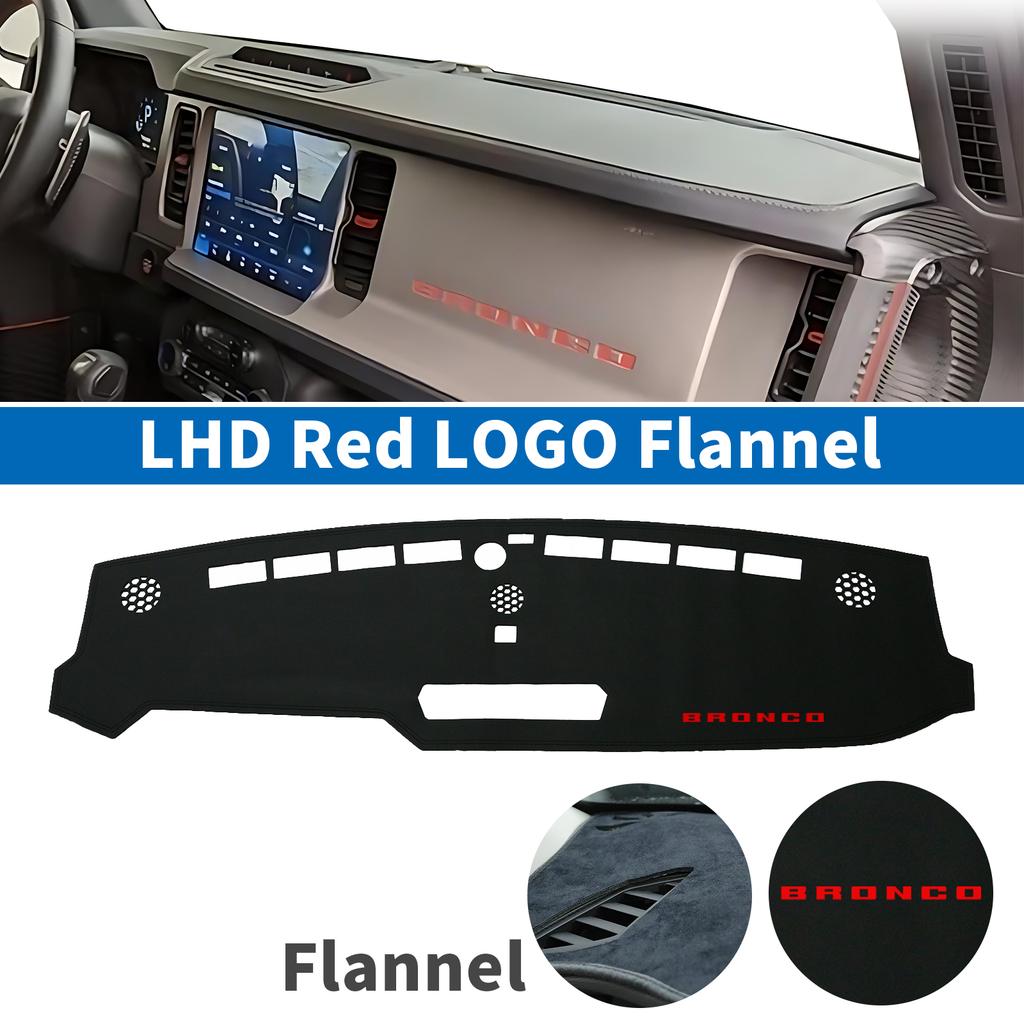 Car Dashboard Mat Accessories for Ford Bronco 2025 2025 2026 Sunshade Protective Carpet Dash Pad Dashmat