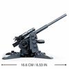 115PCS WW2 Military Weapon Building Blocks 88MM Flak Anti-Tank Model Bricks Set with Figures Educational DIY Toys for Kids Boys No Box