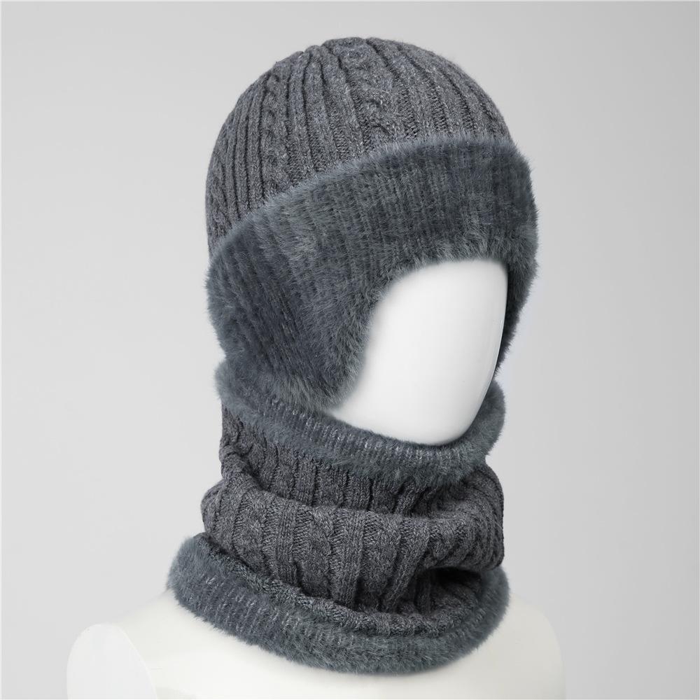 Hat female winter warm wool hat winter hat male ear protector
