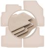 PREMIUM Beige Floor Mats For: Opel Astra K Sedan, Hatchback, Station Wagon 2015-
