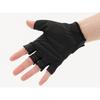 Daiwa Ice Dry R Padded Bottom L Gloves, 5-Piece Cut, DG-2123, Orange,
