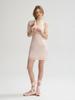 Sinseuden Peony Square Neck Mini Dress