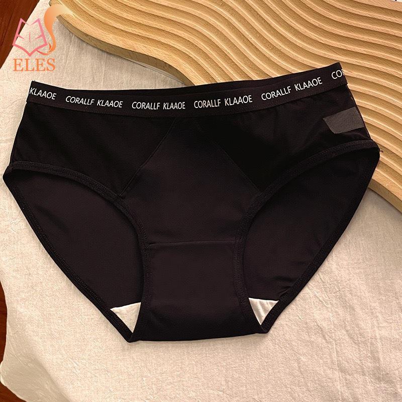 

Seamless Underwear Pure Cotton Mid Waist Triangle Pants Women s Panties Female Underpants Solid Color Panty Women s Underwear M чёрный