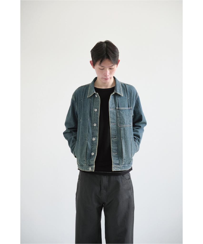 Hatchingroom Trucker Jacket Vintage Blue