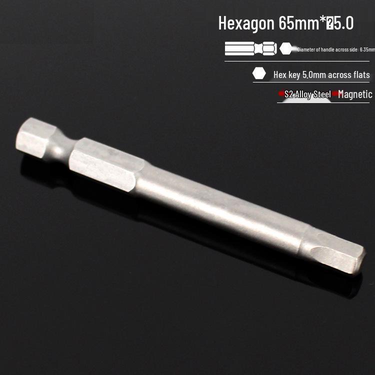 S2 Hexagon Magnetic Impact Driver Bit Set for Electric Screwdrivers