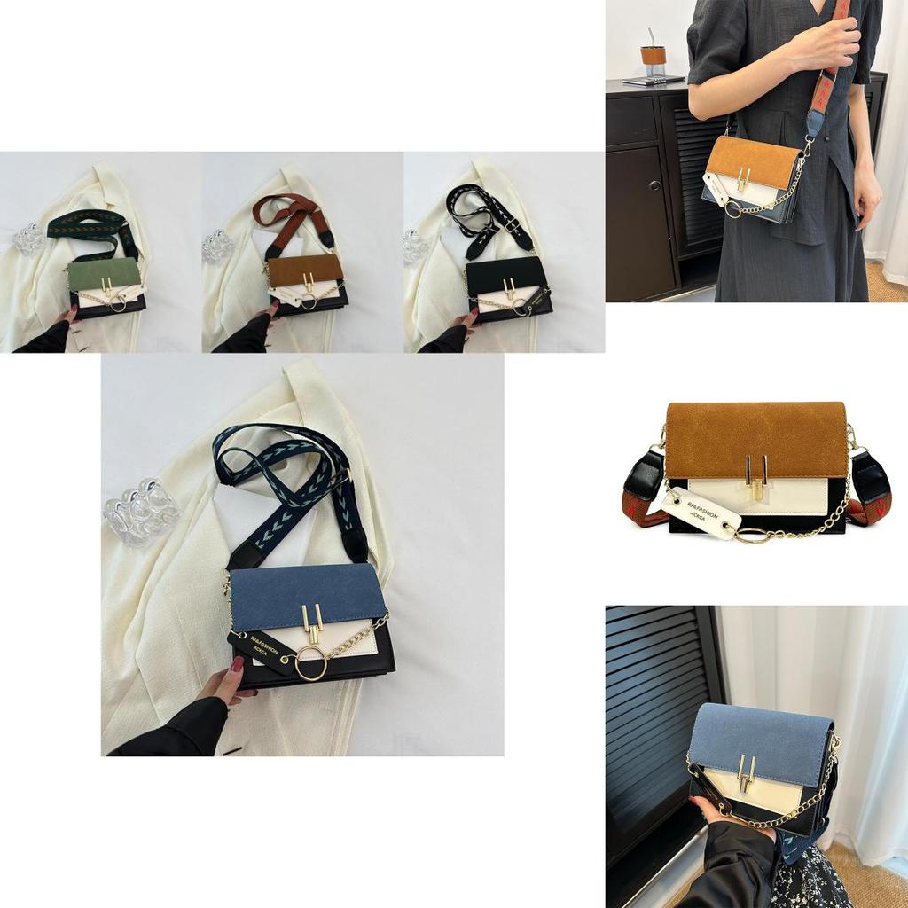 Chic Retro Small Square Bag Stylish Shoulder Bag For Daily Fashionable Outfits