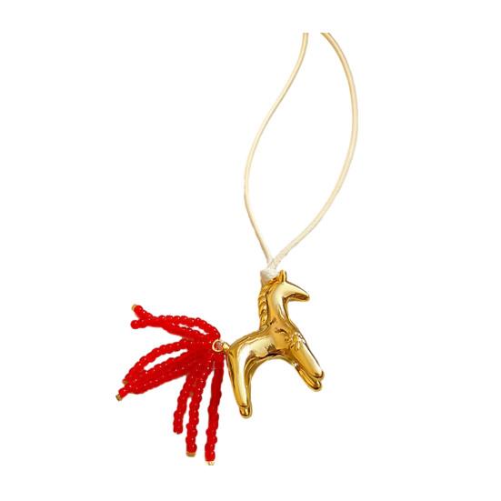 Collier Pendentif Cheval en Alliage Yousheng Léger Hypoallergénique Homme Femme Collier Pull Bijoux de Mode Accessoires Cadeau de Noël Anniversaire