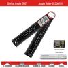 Digital Protractor & Vernier Caliper Combo: New Angle Ruler and Caliper