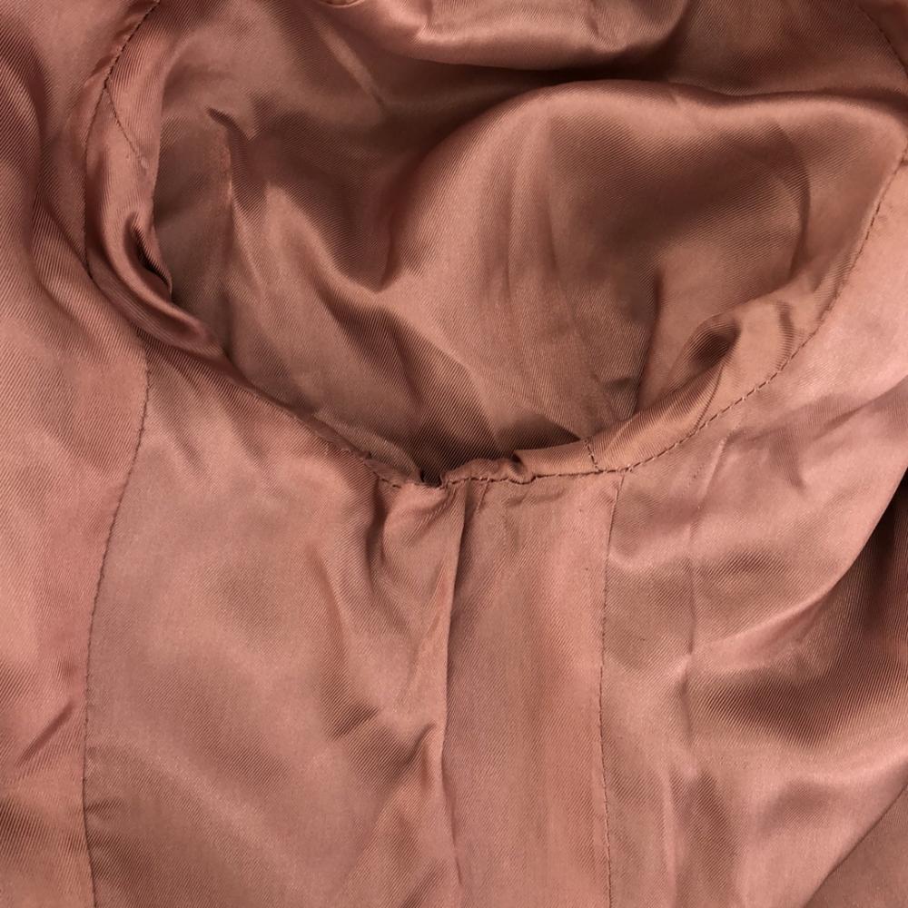 MAX&CO made in Italy coat 42 gray Center vent, lined Women Used